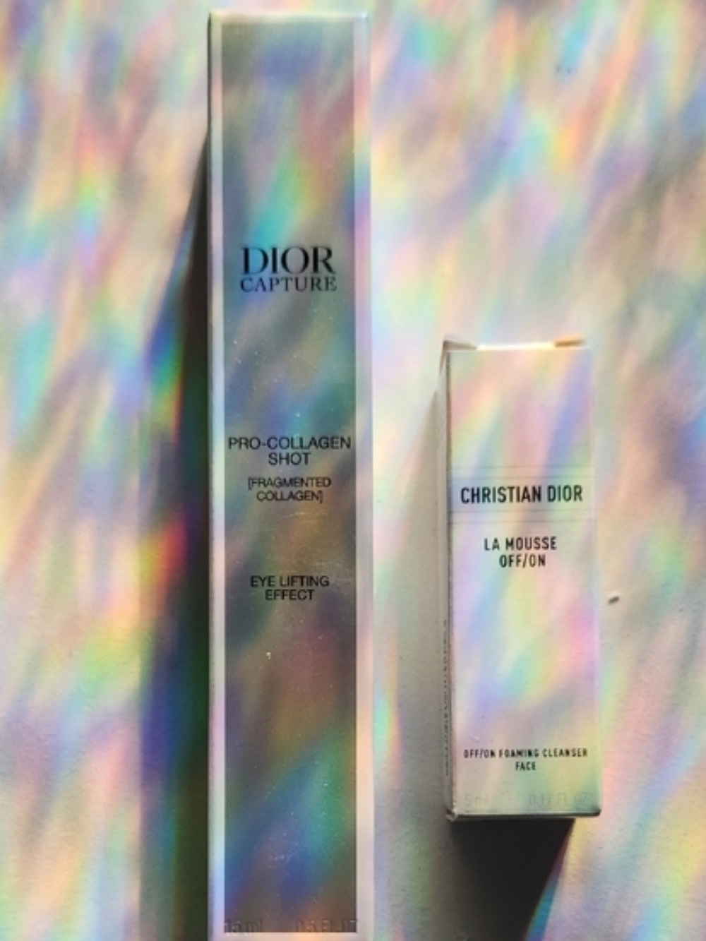 Dior Pro Collagen Shot + La Mousse On/Off Cleanser